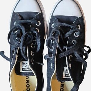 Converse Black and White Canvas Shoes